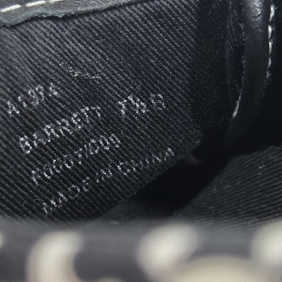 Coach Black and White Patterned Sneakers Sz.7.5 B - Picture 7 of 7